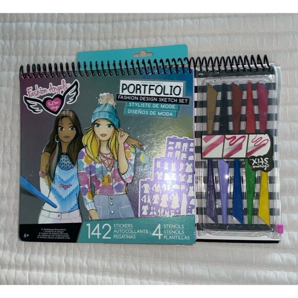 Fashion Angels Portfolio - Fashion Design Sketch Kit - Picture 1 of 4